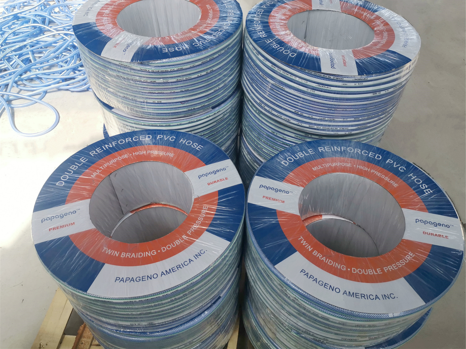 Double Reinforced PVC Hose Packing_副本