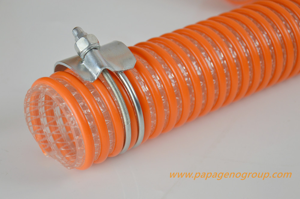 The Advantages of Using PVC Fabric Reinforced Suction Hoses in Plastic Pipe Manufacturing